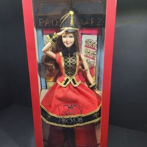 FAO Schwarz Toy Soldier Doll - Red, Black, and Gold